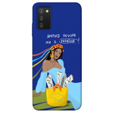 TPU чехол Demsky Україночка для Samsung Galaxy A03s