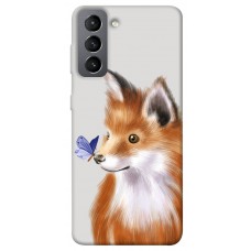 TPU чохол Demsky Funny fox для Samsung Galaxy S21 FE
