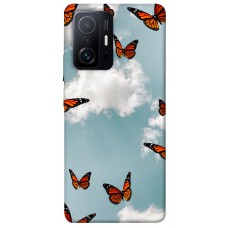 TPU чохол Demsky Summer butterfly для Xiaomi 11T / 11T Pro