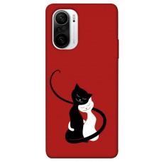 TPU чохол Demsky Влюбленные коты для Xiaomi Poco F3