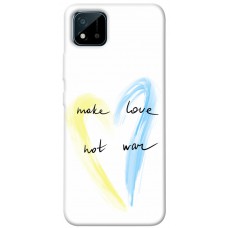 TPU чохол Demsky Make love not war для Realme C11 (2021)