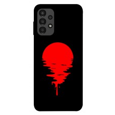 TPU чехол Demsky Red Moon для Samsung Galaxy A13 4G