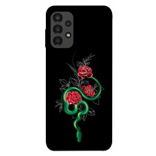 TPU чехол Demsky Snake in flowers для Samsung Galaxy A13 4G