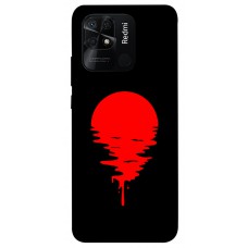 TPU чехол Demsky Red Moon для Xiaomi Redmi 10C