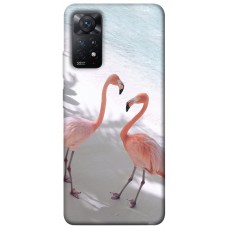 TPU чохол Demsky Flamingos для Xiaomi Redmi Note 11 Pro 4G/5G