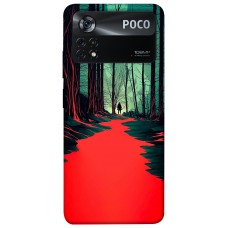 TPU чохол Demsky Зловещий лес для Xiaomi Poco X4 Pro 5G