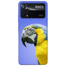TPU чохол Demsky Попугай ара для Xiaomi Poco X4 Pro 5G
