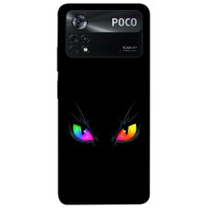 TPU чохол Demsky Кошачий взгляд для Xiaomi Poco X4 Pro 5G