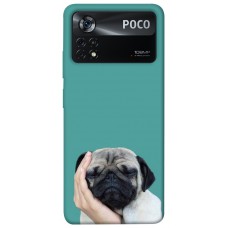 TPU чохол Demsky Спящий мопс для Xiaomi Poco X4 Pro 5G