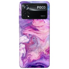 TPU чохол Demsky Розовый мрамор 2 для Xiaomi Poco X4 Pro 5G