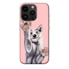 TPU чехол Demsky Cute dog для Apple iPhone 14 Pro (6.1")