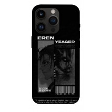 TPU чехол Demsky Anime style 3 Атака титанов (Eren Yeager) для Apple iPhone 14 Pro (6.1")