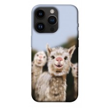 TPU чехол Demsky Funny llamas для Apple iPhone 14 Pro (6.1")