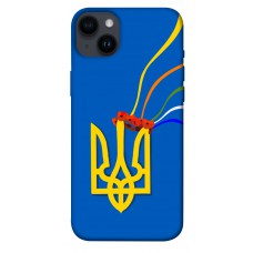 TPU чохол Demsky Квітучий герб для Apple iPhone 14 Plus (6.7")