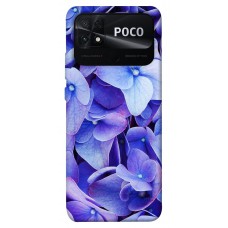 TPU чехол Demsky Гортензия для Xiaomi Poco C40