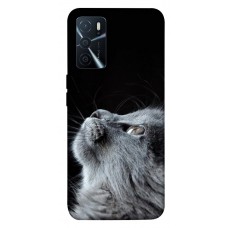 TPU чехол Demsky Cute cat для Oppo A16s / A16