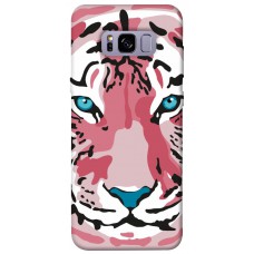 TPU чохол Demsky Pink tiger для Samsung G955 Galaxy S8 Plus