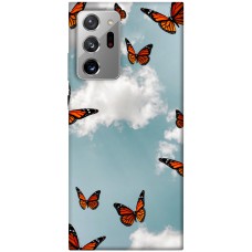 TPU чохол Demsky Summer butterfly для Samsung Galaxy Note 20 Ultra