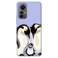 TPU чохол Demsky Penguin family для Xiaomi 12 Lite