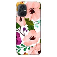 TPU чохол Demsky Акварельные цветы для Xiaomi Poco M5
