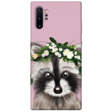 TPU чохол Demsky Raccoon in flowers для Samsung Galaxy Note 10 Plus
