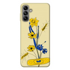 TPU чохол Demsky Українські квіточки для Samsung Galaxy A04s