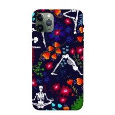 TPU чохол Demsky Yoga skeletons для Apple iPhone 11 Pro (5.8")