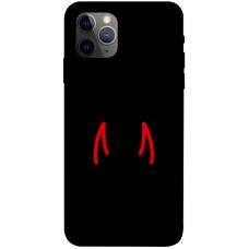 TPU чехол Demsky Red horns для Apple iPhone 11 Pro (5.8")