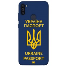 TPU чохол Demsky Паспорт українця для Samsung Galaxy M11