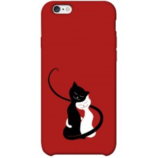 TPU чохол Demsky Влюбленные коты для Apple iPhone 6/6s plus (5.5")