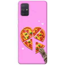 TPU чохол Demsky Pizza Love для Samsung Galaxy A71