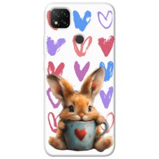 TPU чохол Demsky Animals love 1 для Xiaomi Redmi 9C