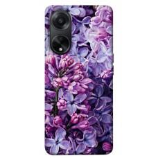 TPU чохол Demsky Violet blossoms для Oppo A58 4G