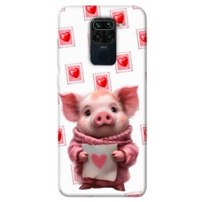 TPU чехол Demsky Animals love 6 для Xiaomi Redmi Note 9 / Redmi 10X