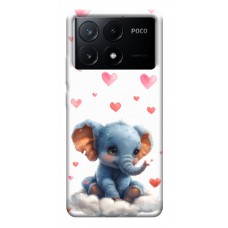 TPU чехол Demsky Animals love 7 для Xiaomi Poco X6