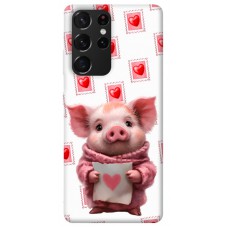 TPU чохол Demsky Animals love 6 для Samsung Galaxy S21 Ultra