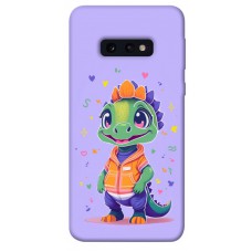 TPU чехол Demsky Мультяшний динозаврик для Samsung Galaxy S10e