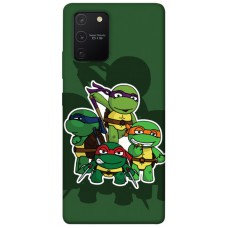 TPU чехол Demsky Green turtles для Samsung Galaxy S10 Lite