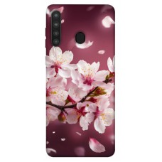 TPU чехол Demsky Sakura для Samsung Galaxy A21