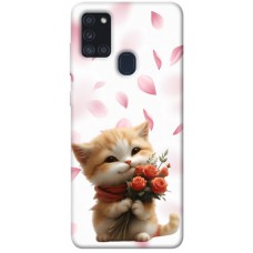 TPU чохол Demsky Animals love 2 для Samsung Galaxy A21s