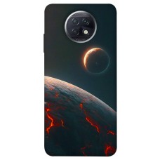 TPU чехол Demsky Lava planet для Xiaomi Redmi Note 9 5G / Note 9T