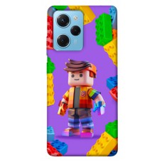 TPU чехол Demsky Colorful constructor для Xiaomi Poco X5 Pro 5G