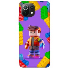 TPU чехол Demsky Colorful constructor для Xiaomi Mi 11 Lite