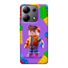 TPU чехол Demsky Colorful constructor для Xiaomi Redmi Note 13 4G