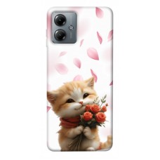 TPU чохол Demsky Animals love 2 для Motorola Moto G14