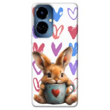 TPU чохол Demsky Animals love 1 для TECNO Camon 19 (CI6n) / 19 Pro (CI8n)