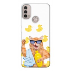 TPU чехол Demsky Fantasy Fauna 7 для Motorola Moto E40