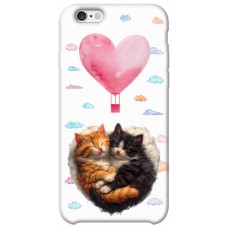 TPU чохол Demsky Animals love 3 для Apple iPhone 6/6s (4.7")