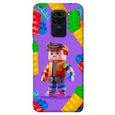 TPU чехол Demsky Colorful constructor для Xiaomi Redmi Note 9 / Redmi 10X