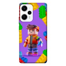 TPU чохол Demsky Colorful constructor для Xiaomi Poco F5 Pro